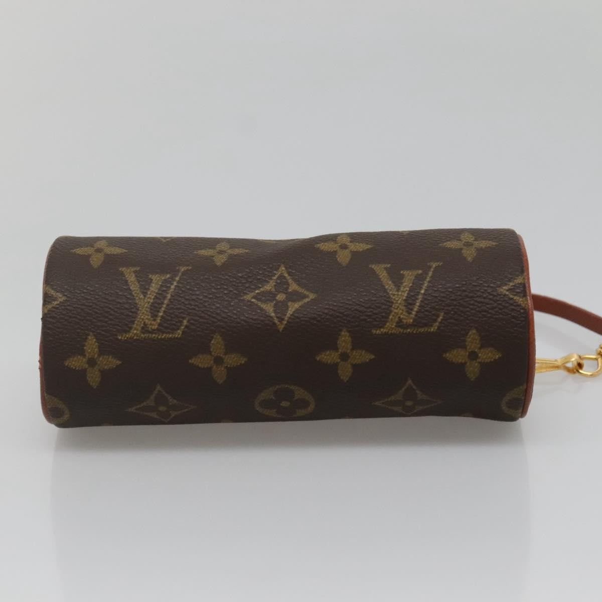 Louis Vuitton Papillon Pochette Monogram Canvas, BROWN, CANVAS, Handbag