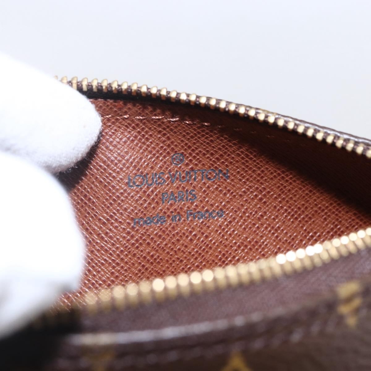 Louis Vuitton Papillon Pochette Monogram Canvas, BROWN, CANVAS, Handbag