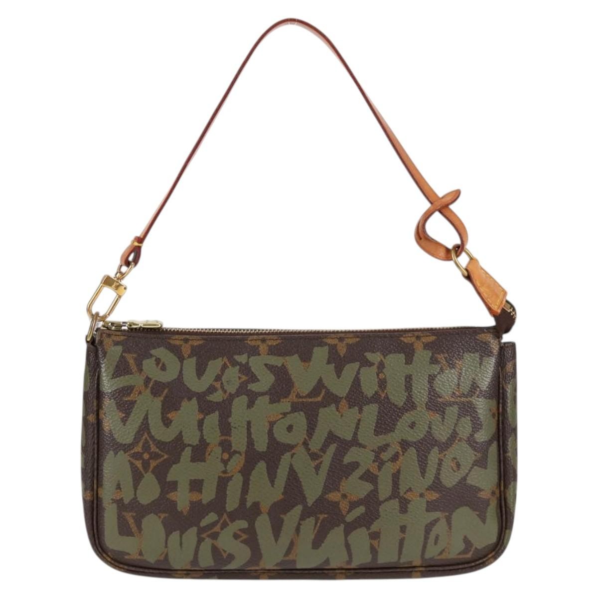 Louis Vuitton Pochette Accessoires NM Monogram Canvas, BROWN, CANVAS, Clutche & pouche