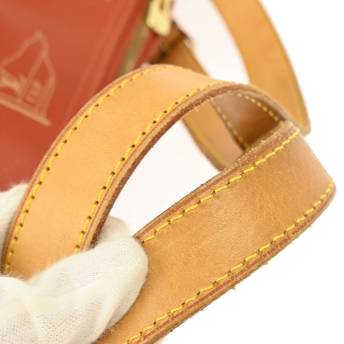 Louis Vuitton Cup Garment Cover Coated Canvas, RED, CANVAS, Travel bag