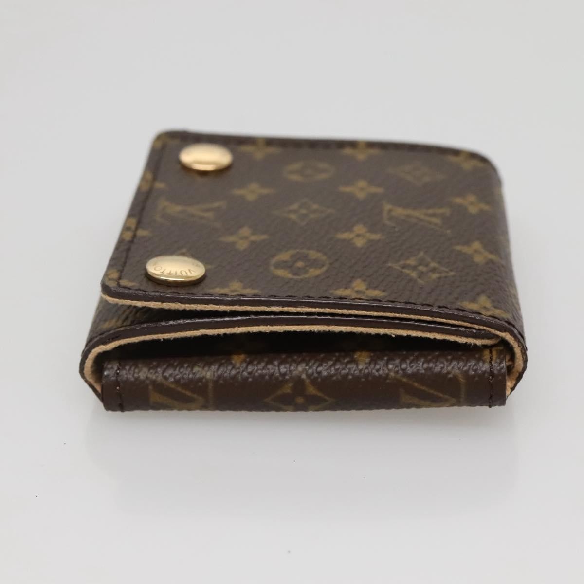 Louis Vuitton CASE JEWELRY BOX Canvas, BROWN, CANVAS, Wallets