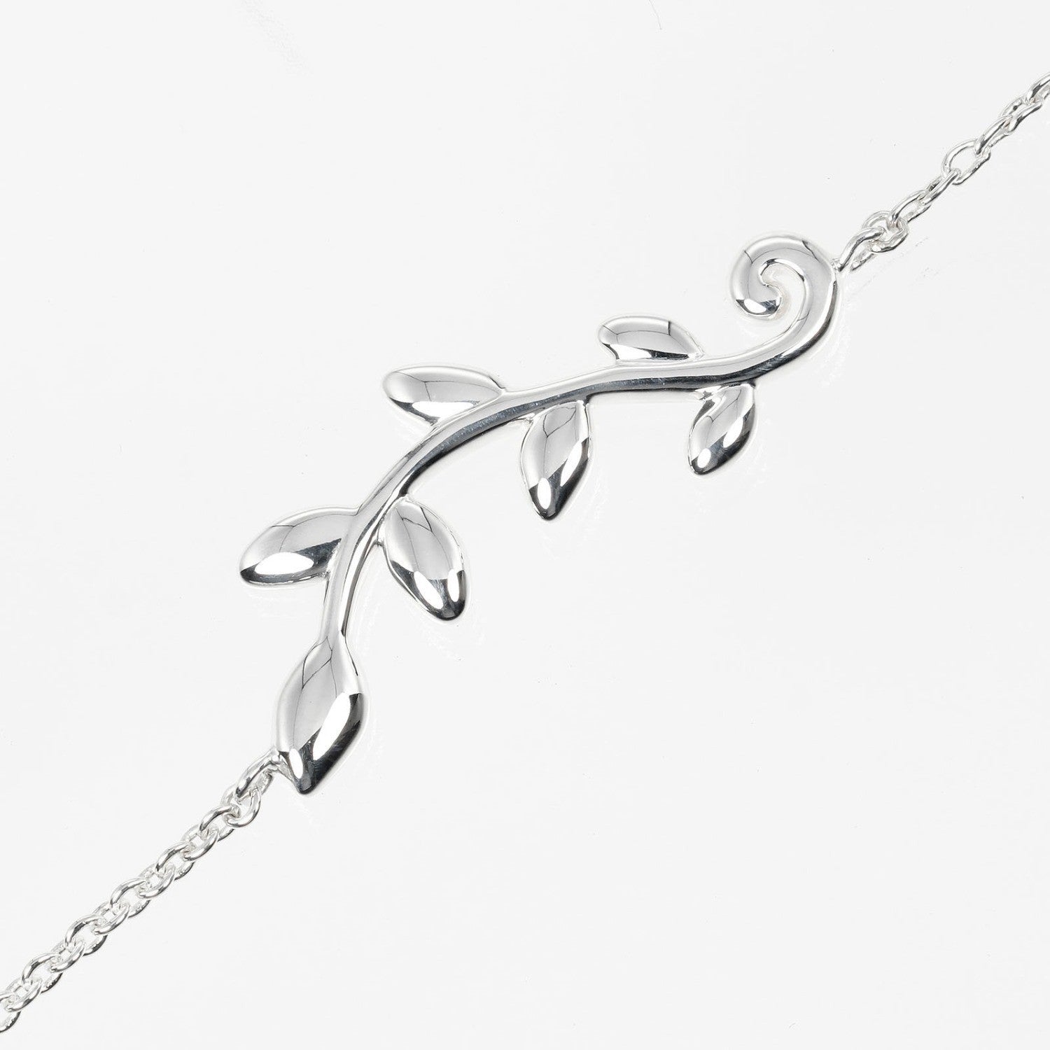 Tiffany & Co. Olive Leaf Bracelet Silver 925, SILVER, SILVER, Bracelet