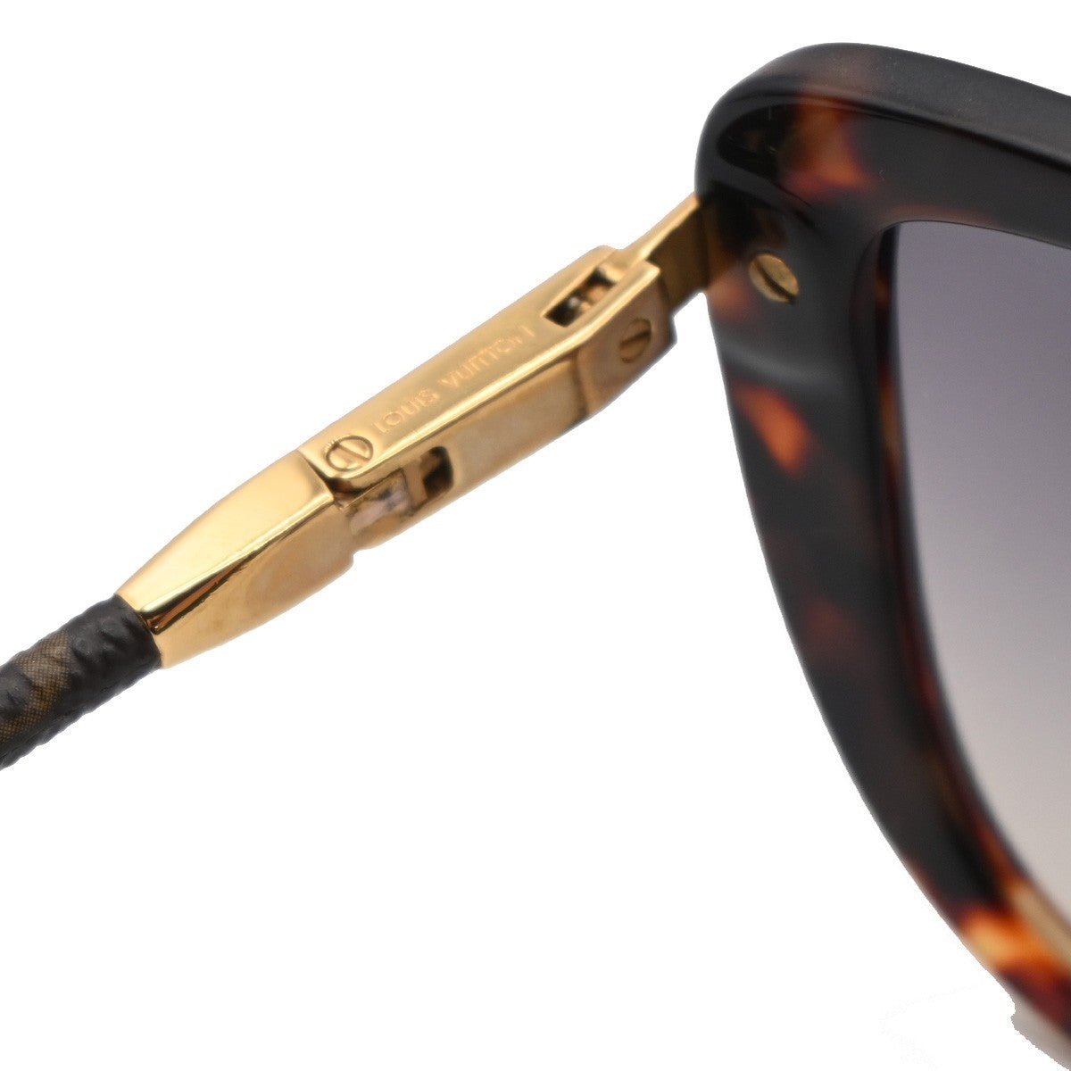 Louis Vuitton Charlotte Sunglasses Plastic, Brown, Plastic, Sunglasses