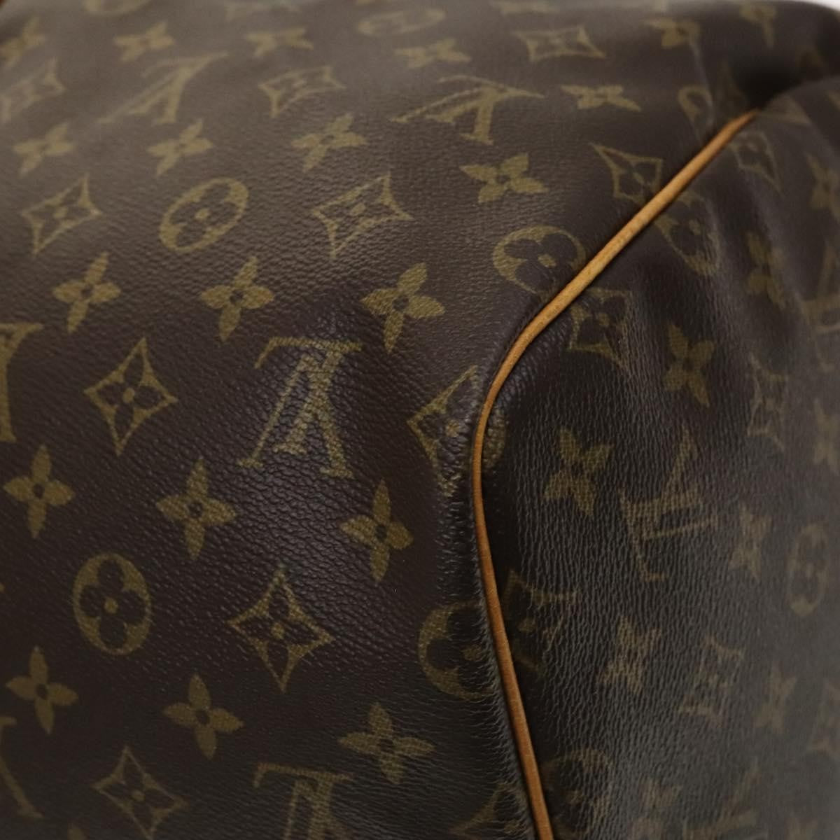 Louis Vuitton Keepall Bag Monogram Canvas, BROWN, CANVAS, Travel bag