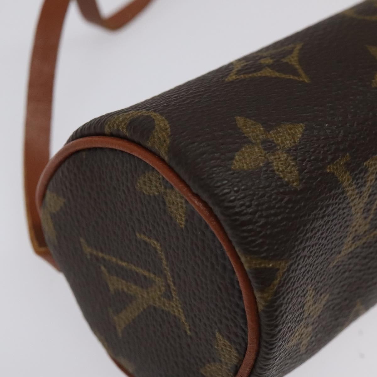 Louis Vuitton Papillon Pochette Monogram Canvas, BROWN, CANVAS, Handbag