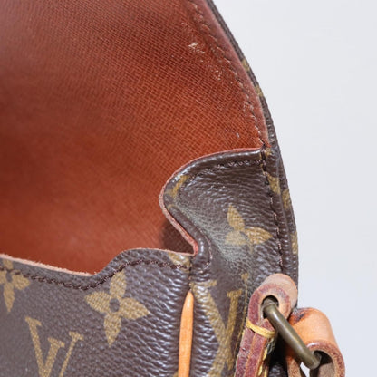 Louis Vuitton Cartouchiere Handbag Monogram Canvas, BROWN, CANVAS, Shoulder bag