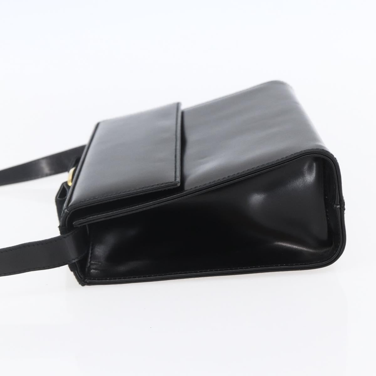 Salvatore Ferragamo Vala Shoulder Bag Leather, BLACK, LEATHER, Shoulder bag