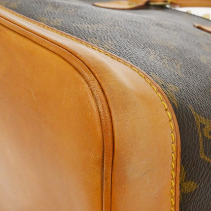Louis Vuitton Alma Handbag Monogram Canvas, Brown, Canvas, Handbag