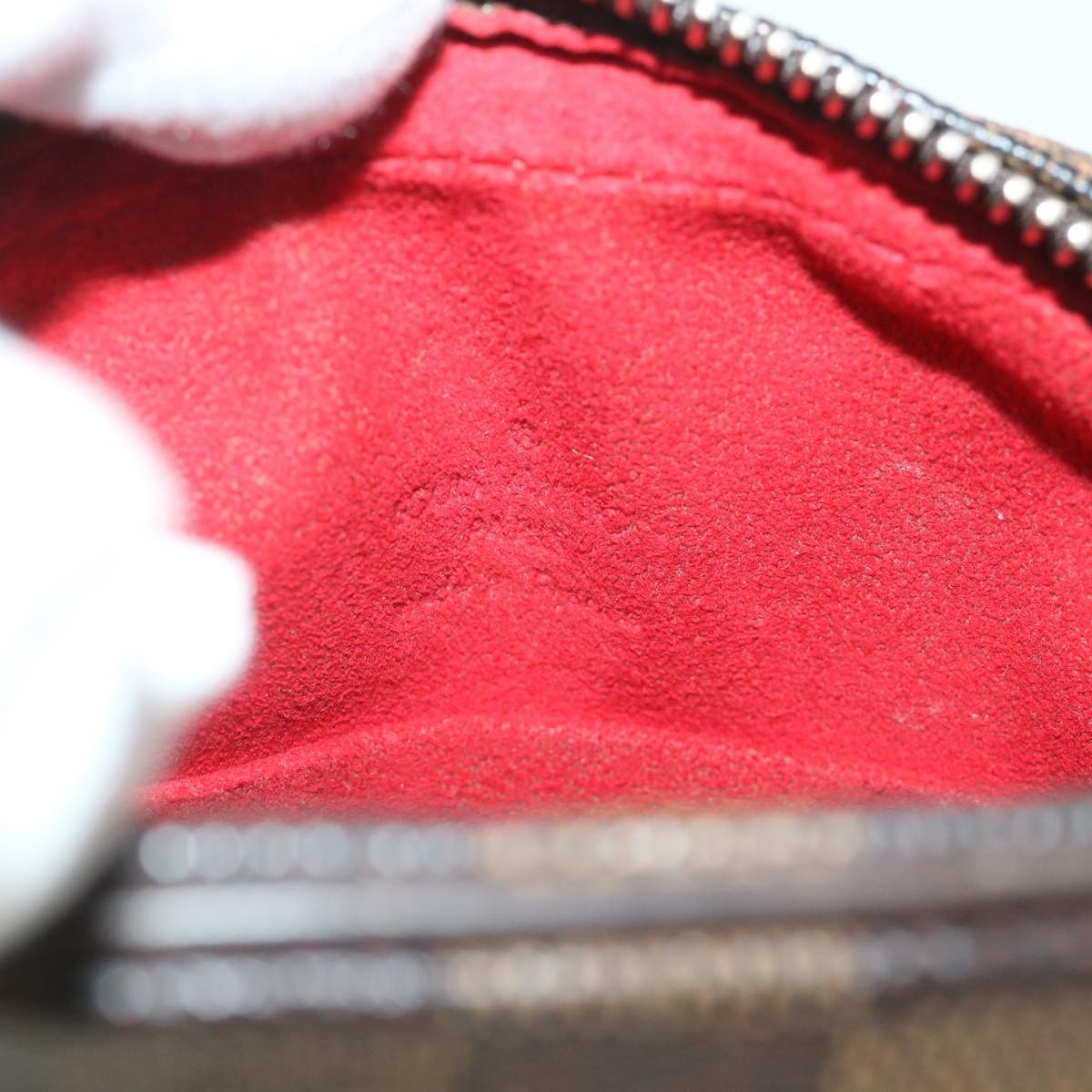 Louis Vuitton Rift Handbag Damier, BROWN, CANVAS, Handbag