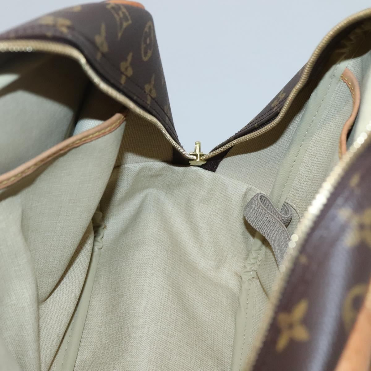 Louis Vuitton Deauville Handbag Monogram Canvas, BROWN, CANVAS, Handbag