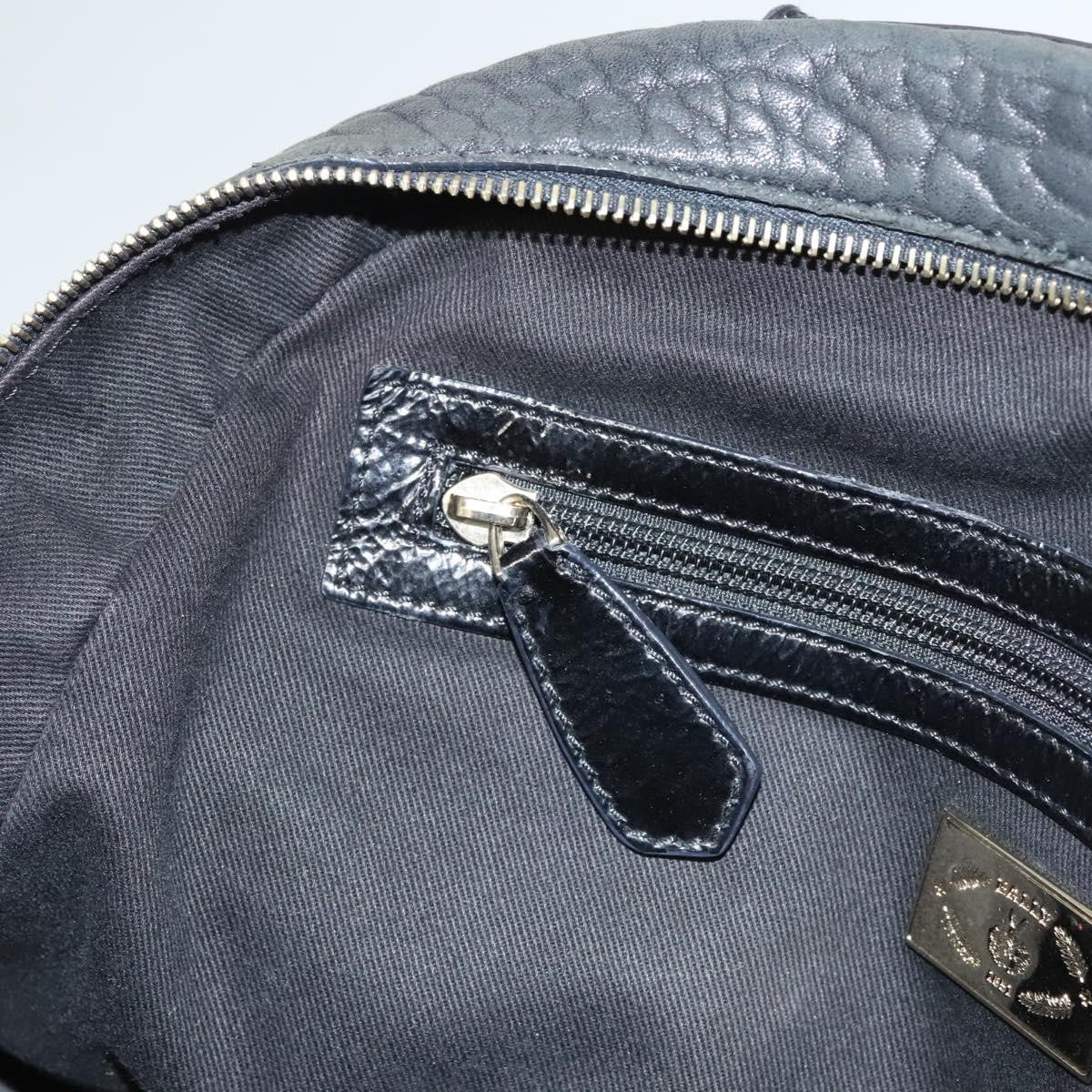 Bally Vintage Shoulder Bag Leather, BLACK, LEATHER, Shoulder bag