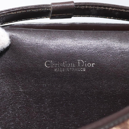 Christian Dior Vintage Trotter Shoulder Bag Canvas, BROWN, CANVAS, Shoulder bag