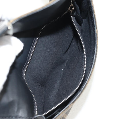 Fendi Baguette Convertible Belt Bag Zucca canvas, BLACK, CANVAS, Shoulder bag