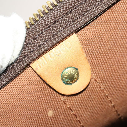 Louis Vuitton Keepall Bag Monogram Canvas, BROWN, CANVAS, Travel bag