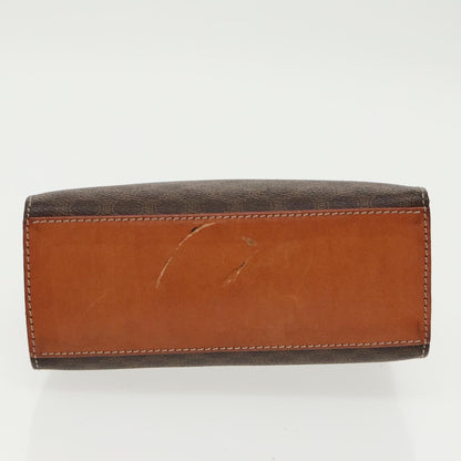 Celine Vintage Macadam Handbag Macadam, BROWN, CANVAS, Handbag