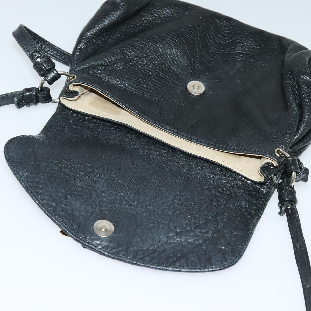 Chloe Lily Handbag Leather, BLACK, LEATHER, Handbag