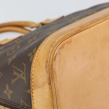 Louis Vuitton Alma Handbag Monogram Canvas, BROWN, CANVAS, Handbag