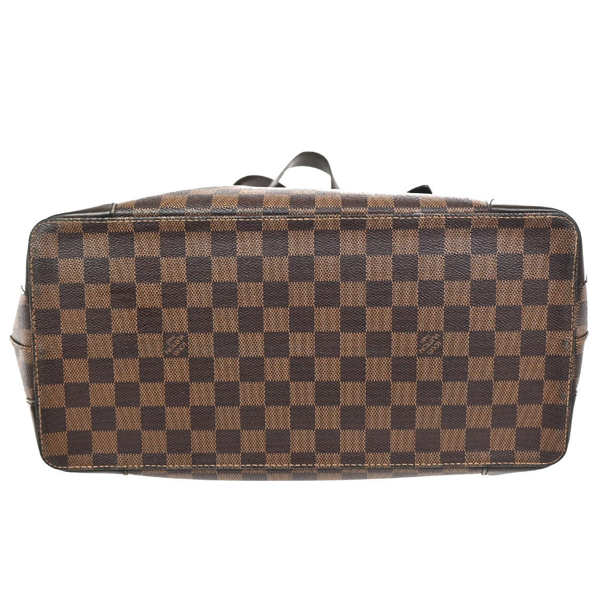Louis Vuitton Hampstead Handbag Damier, BROWN, CANVAS, Shoulder bag