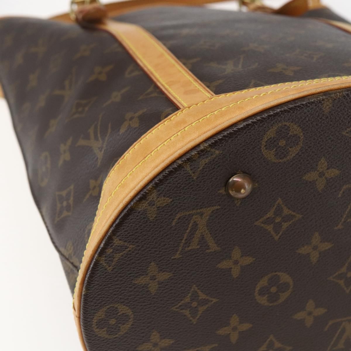 Louis Vuitton Bucket Bag Monogram Canvas, BROWN, CANVAS, Shoulder bag