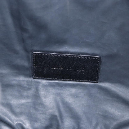 Saint Laurent Beach Zip Pouch Canvas, KHAKI, CANVAS, Clutche & pouche