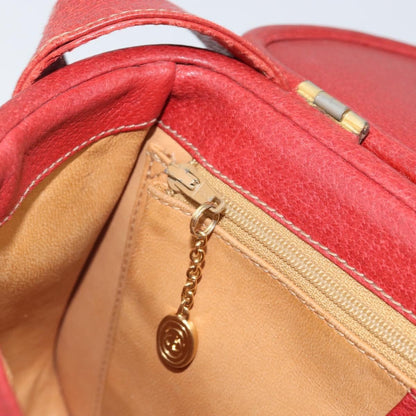 Gucci Vintage Shoulder Bag Leather, RED, LEATHER, Shoulder bag