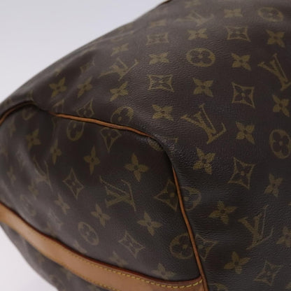 Louis Vuitton Keepall Bag Monogram Canvas, BROWN, CANVAS, Travel bag