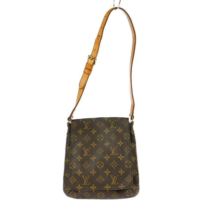 Louis Vuitton Musette Salsa Handbag Monogram Canvas, BROWN, CANVAS, Shoulder bag