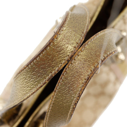 Gucci Belted Tote GG Coated Canvas, BROWN, CANVAS, Handbag