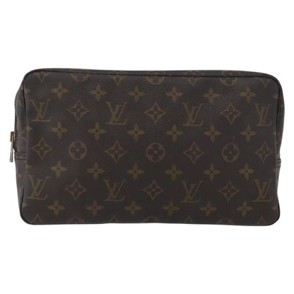 Louis Vuitton Trousse Toilette Monogram Canvas, BROWN, CANVAS, Clutche & pouche