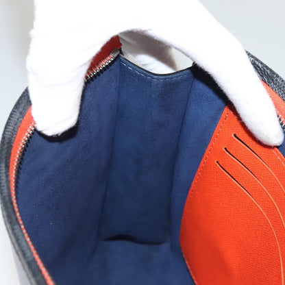 Louis Vuitton Pochette Voyage Epi Leather with Damier Graphite, BLUE, LEATHER, Clutche & pouche