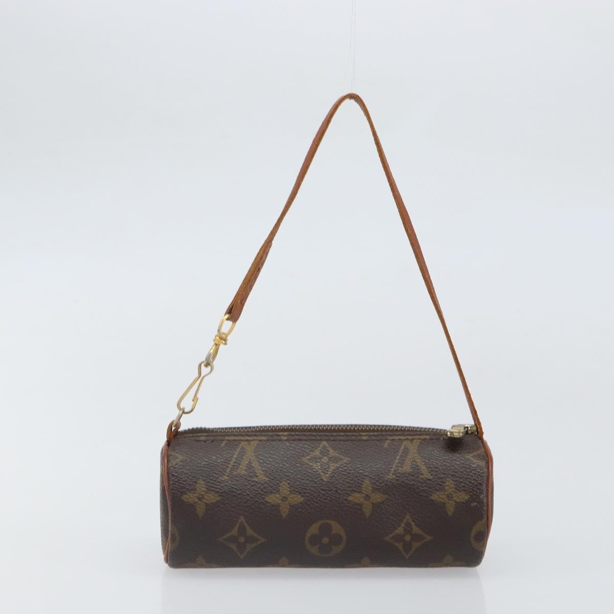 Louis Vuitton Papillon Handbag Monogram Canvas, BROWN, CANVAS, Handbag