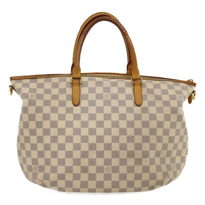 Louis Vuitton Riviera Handbag Damier, WHITE, CANVAS, Handbag