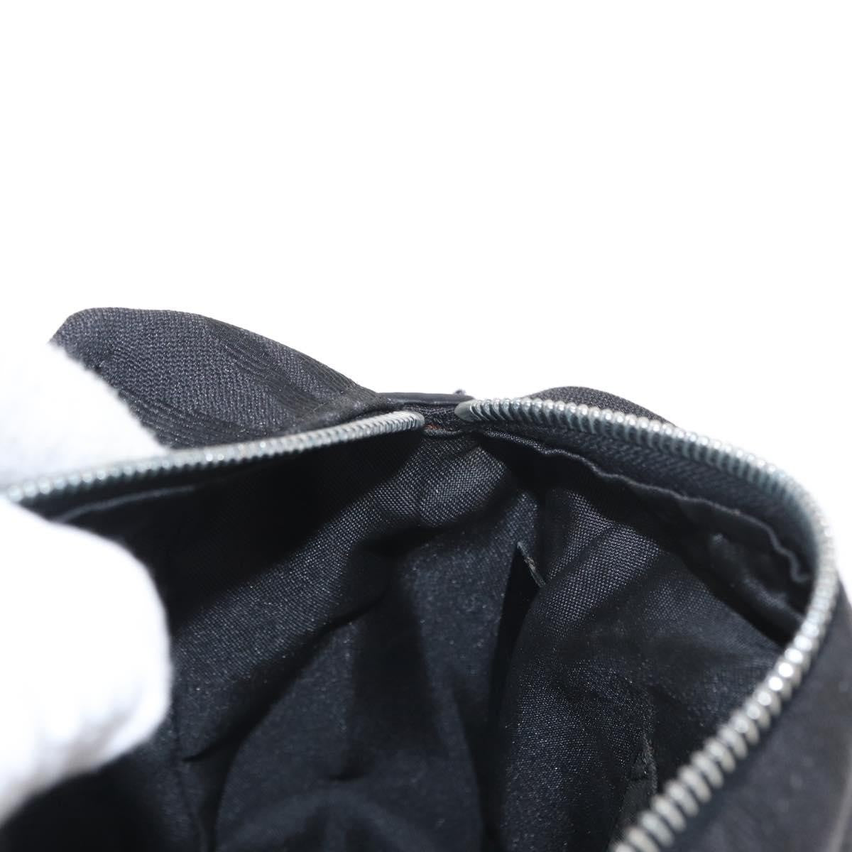 Fendi Vintage Handbag Canvas, Black, Canvas, Handbag