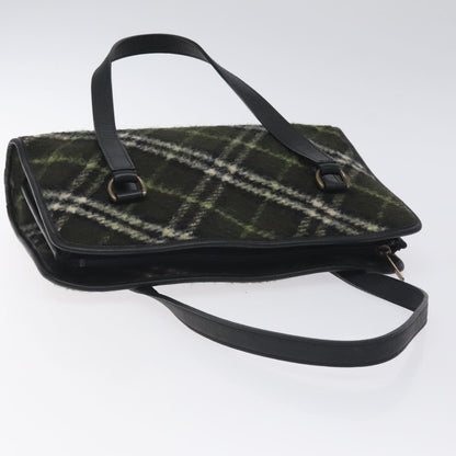 Burberry Nova Check Handbag Tweed, KHAKI, WOOL, Handbag