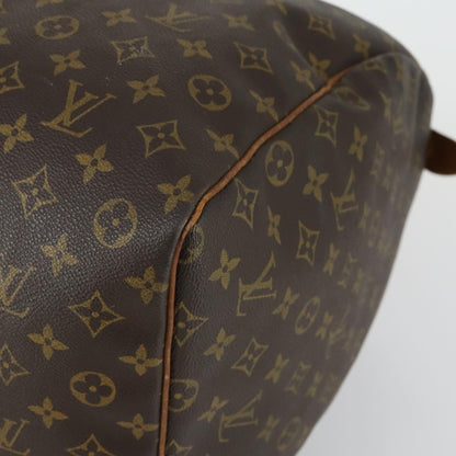 Louis Vuitton Keepall Bag Monogram Canvas, Brown, Canvas, Travel Bag