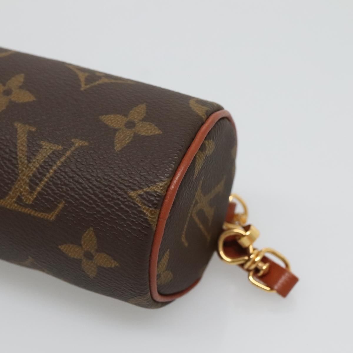Louis Vuitton Papillon Pochette Monogram Canvas, BROWN, CANVAS, Handbag