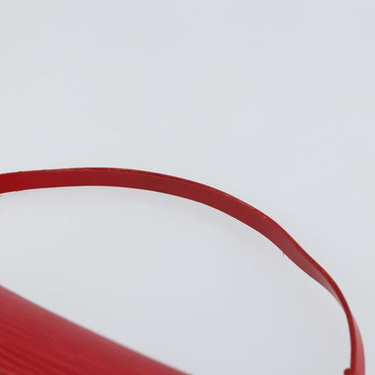 Louis Vuitton Soufflot Pochette Epi Leather, RED, LEATHER, Clutche & pouche