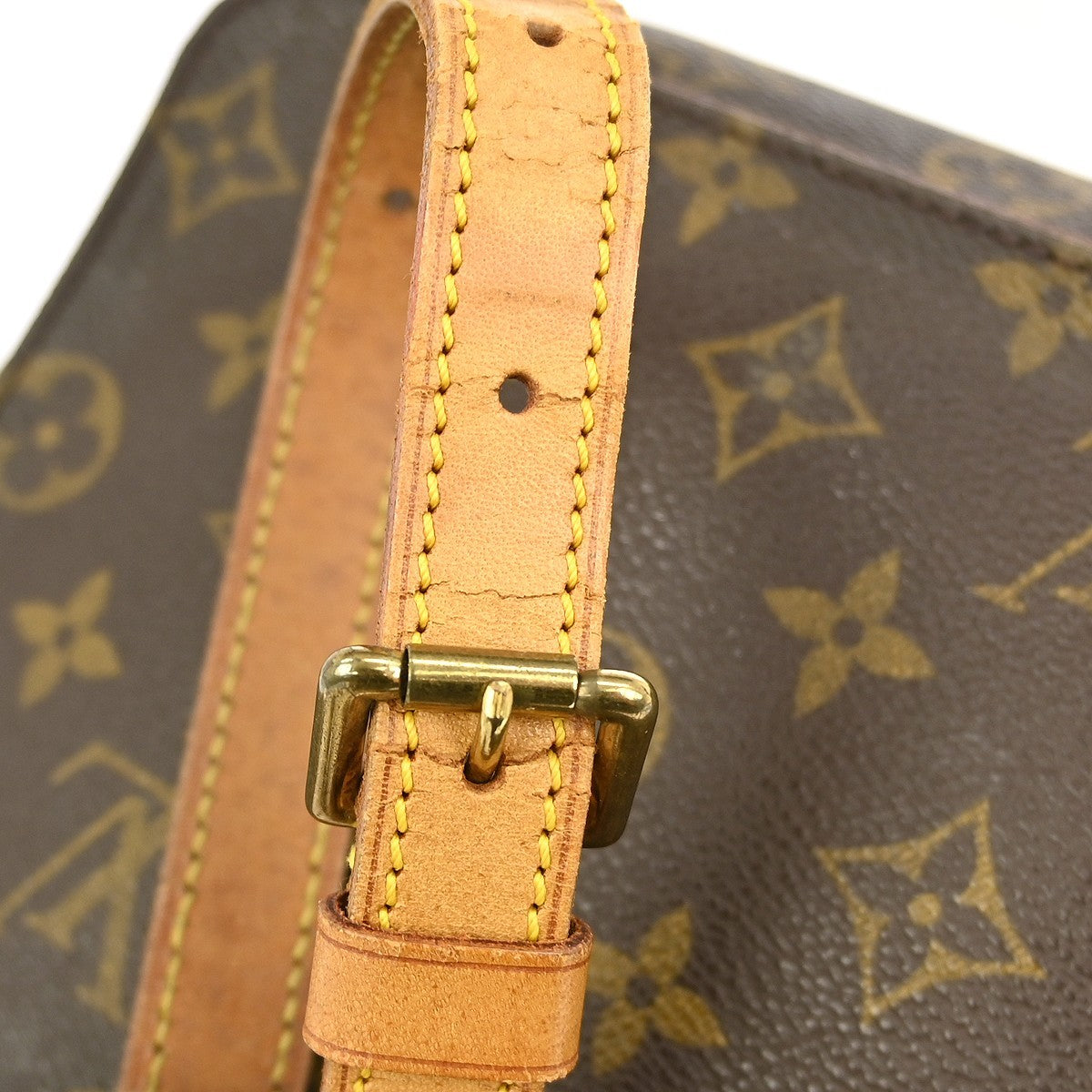 Louis Vuitton Musette Salsa Handbag Monogram Canvas, BROWN, CANVAS, Shoulder bag