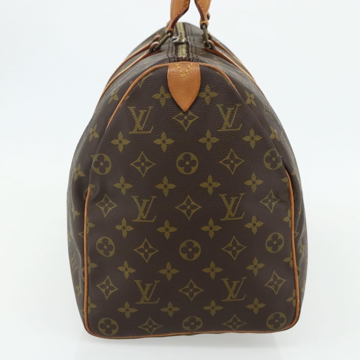 Louis Vuitton Keepall Bag Monogram Canvas, Brown, Canvas, Travel Bag