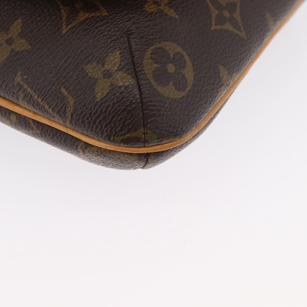 Louis Vuitton Musette Salsa Handbag Monogram Canvas, Brown, Canvas, Shoulder Bag