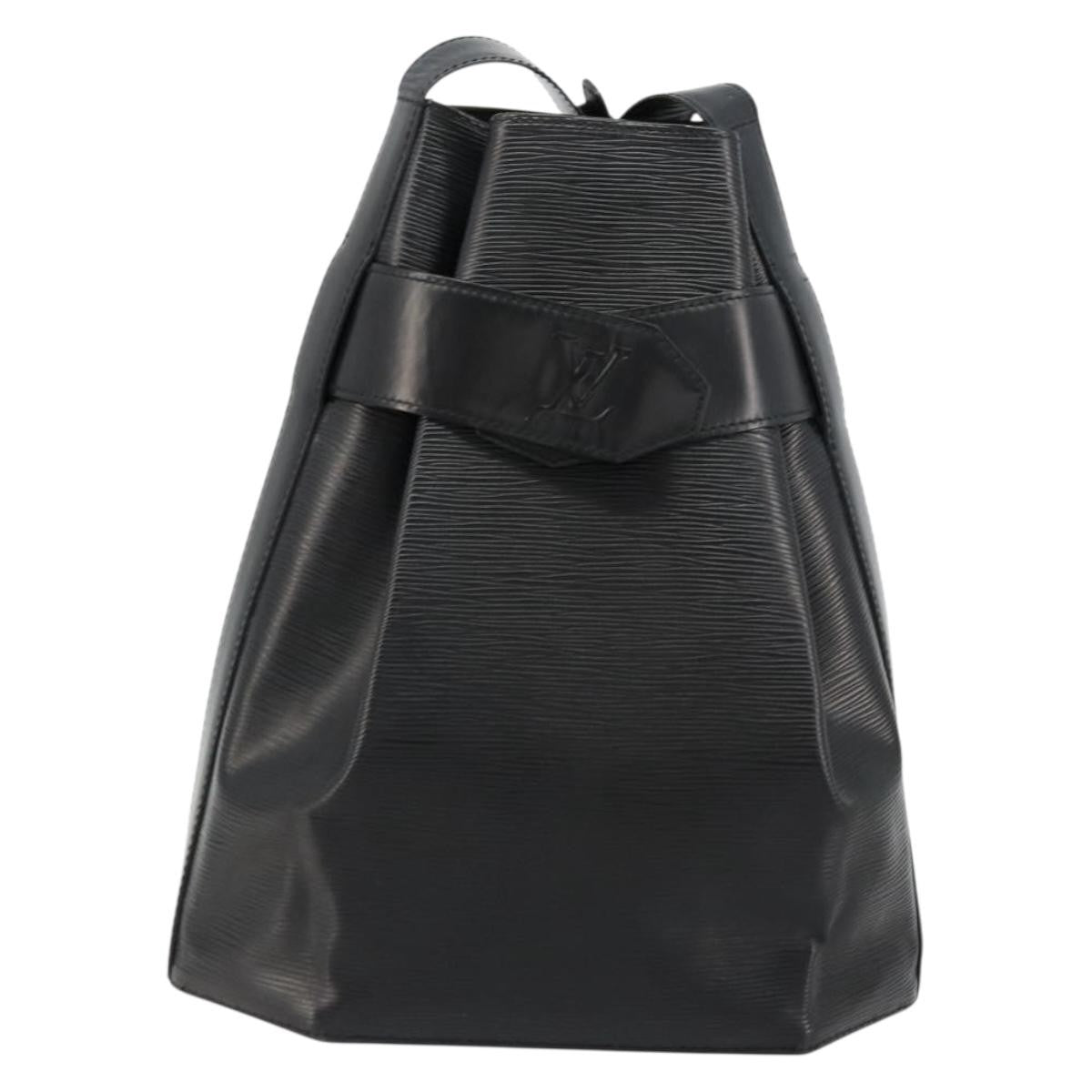 Louis Vuitton Vintage Sac d'Epaule Handbag Epi Leather, Black, Leather, Shoulder Bag