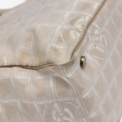 Chanel Travel Line Tote Nylon, BEIGE, NYLON, Tote bag