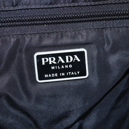 Prada Vintage Handbag Tessuto, Black, Nylon, Handbag