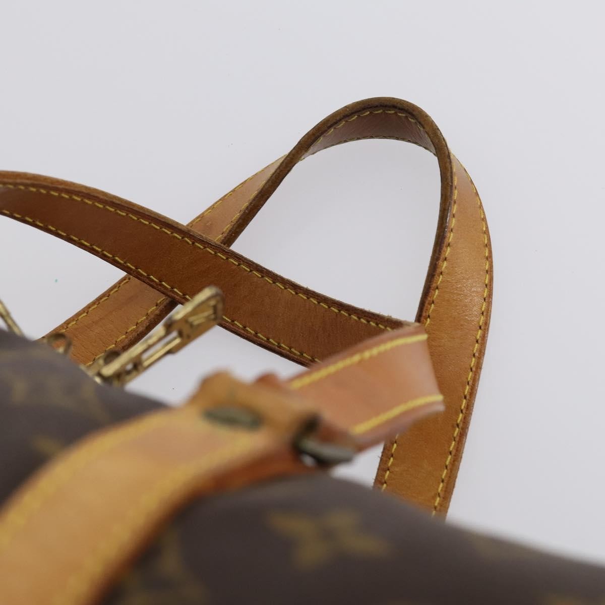 Louis Vuitton Sac Souple Handbag Monogram Canvas, BROWN, CANVAS, Travel bag