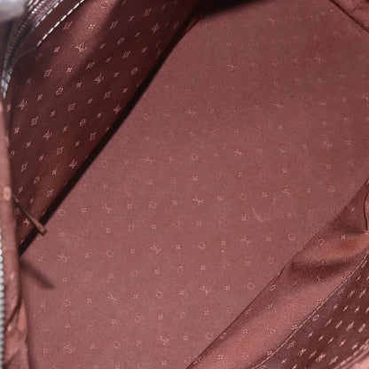 Louis Vuitton Suhali Lockit Handbag Leather, BROWN, LEATHER, Handbag