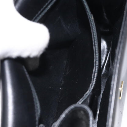 Salvatore Ferragamo Vala Shoulder Bag Leather, BLACK, LEATHER, Shoulder bag