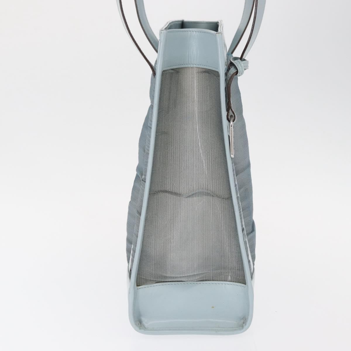 Gucci Vintage tote Leather, BLUE, LEATHER, Tote bag