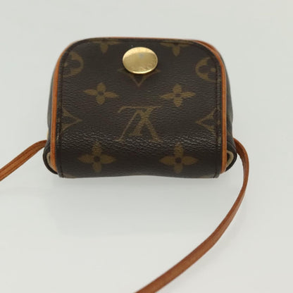 Louis Vuitton Cancun Pochette Monogram Canvas, BROWN, CANVAS, Shoulder bag