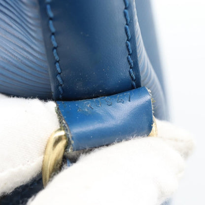 Louis Vuitton Noe Handbag Epi Leather, Blue, Leather, Shoulder Bag