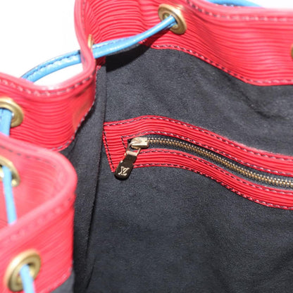 Louis Vuitton Bicolor Noe Handbag Epi Leather, Red, Leather, Shoulder Bag